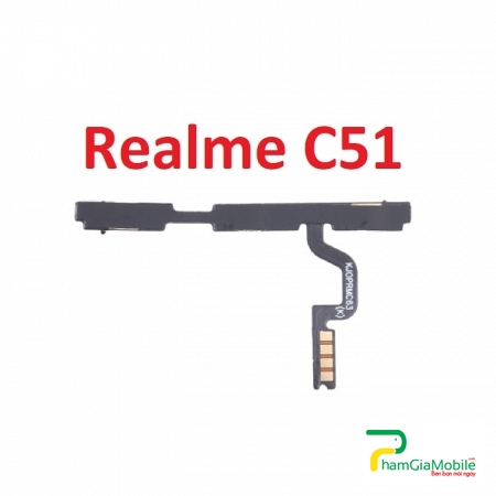 Dây Cáp Nút Nguồn Âm Lượng Realme C51 Âm Lượng Power & Volume Button Flex Cable